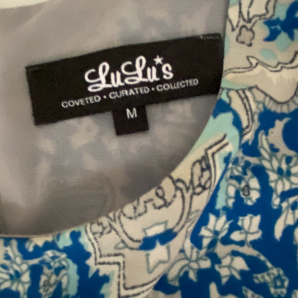 Patterned Lulu's Shift Dress - Picture 5 of 5